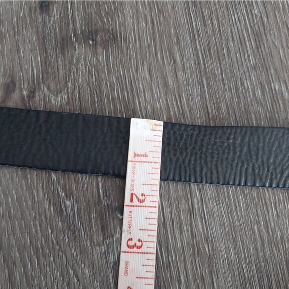 Levi's Black Leather Men's Belt 38 - Picture 5 of 5